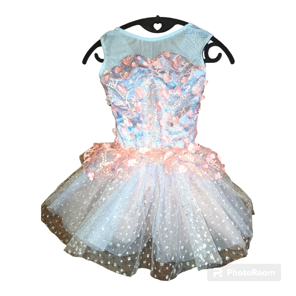 Princess ballerina tutu girls costume nutcracker performance sz 1c